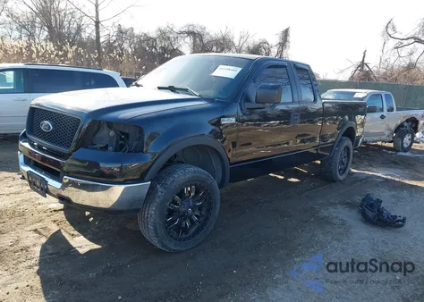 2005 Ford F-150 Fx4/Lariat/Xl/Xlt из США, поврежденный, VIN 1FTPX14525NA73788
